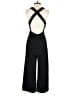 Hem & Thread Solid Black Jumpsuit Size S - photo 2