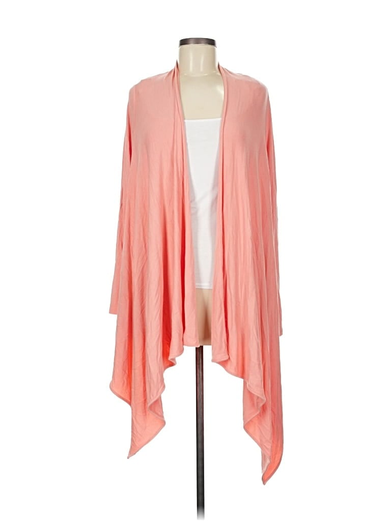 Pre-owned Jjill Kimono In Pink