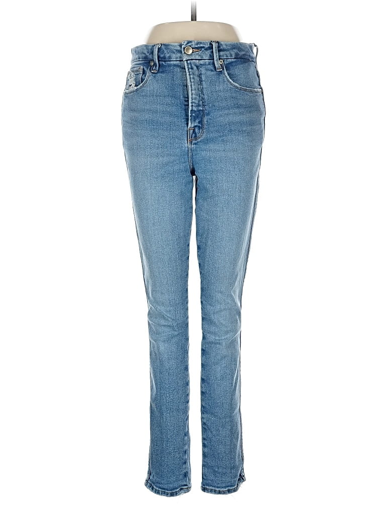 Pre-owned Good American Jeans In Blue