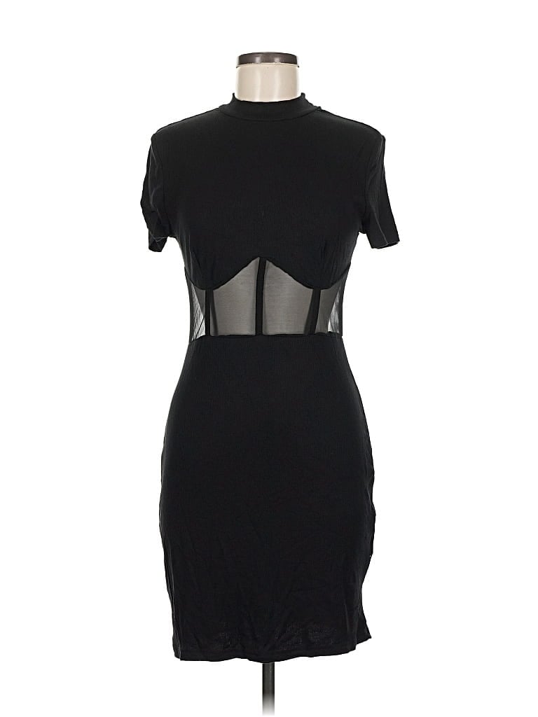 Pre-owned Shein Cocktail Dress In Black