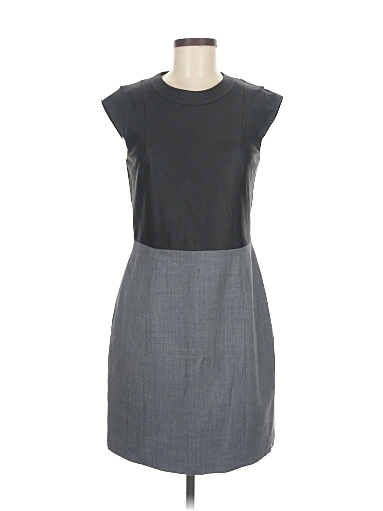 Pre-owned Theory Casual Dress In Gray