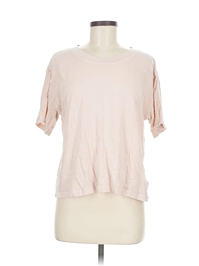 Pre-owned Gap Short Sleeve T-shirt In Pink