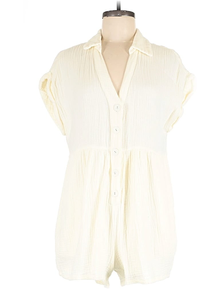Pre-owned Entro Romper In White