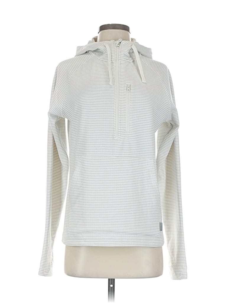 Pre-owned Assorted Brands Pullover Hoodie In White