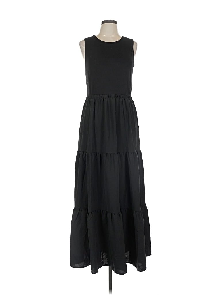 Pre-owned Fashion Casual Dress In Black