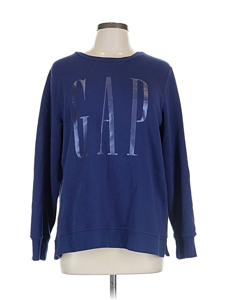Pre-owned Gap Sweatshirt In Blue