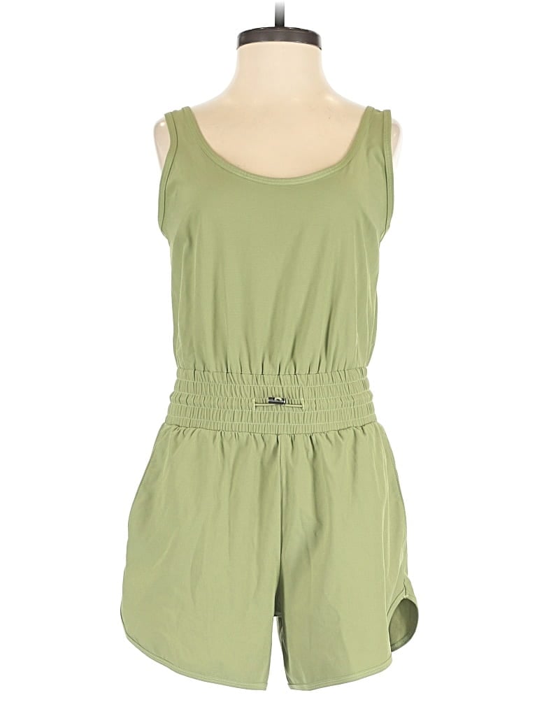 Pre-owned Abercrombie & Fitch Romper In Green