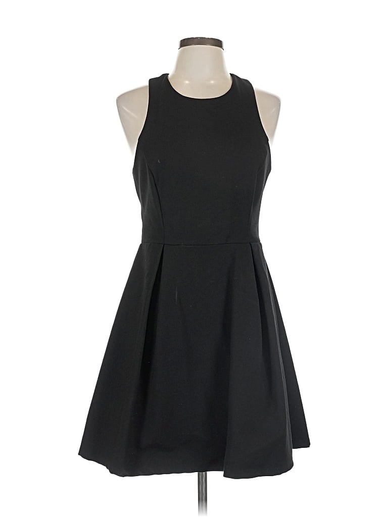 Pre-owned Lulus Cocktail Dress In Black