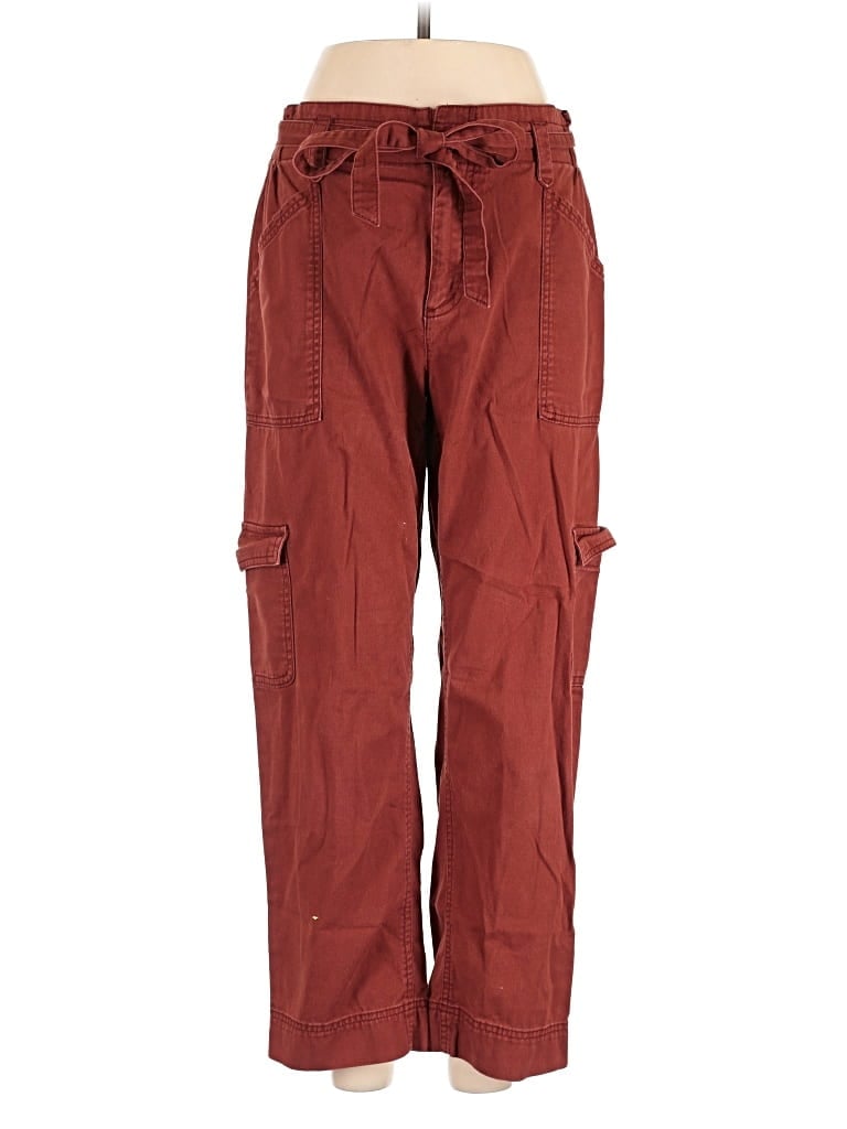 Pre-owned Old Navy Cargo Pants In Red