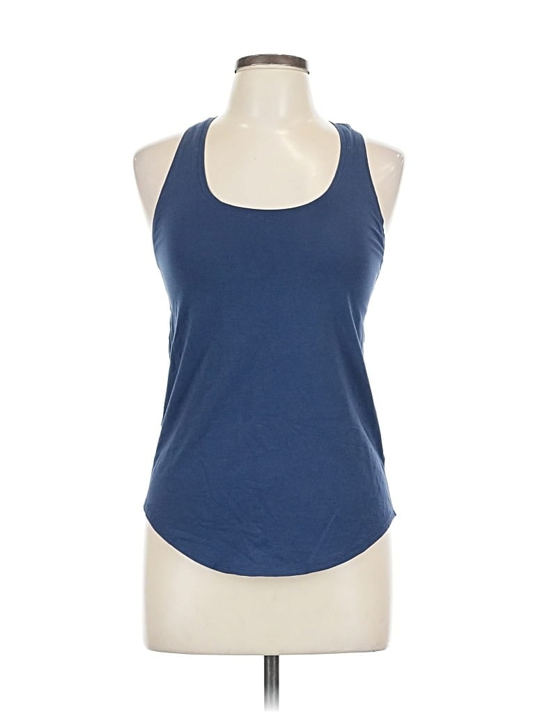 Pre-owned Lululemon Athletica Active Tank Top In Blue