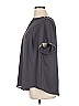 Torrid 100% Polyester Gray Short Sleeve Blouse Size 1X Plus (1) - photo 5