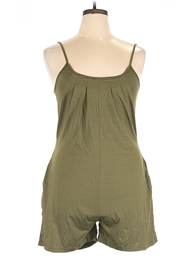 Pre-owned Unbranded Romper In Green