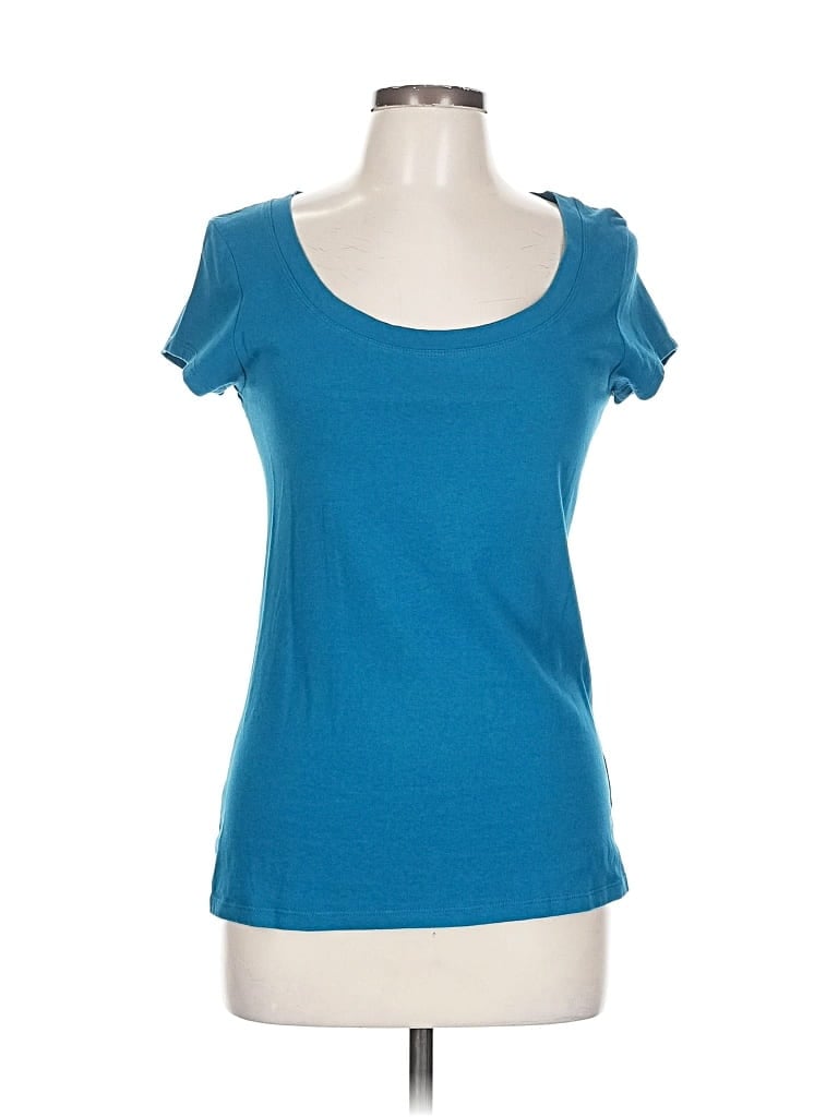 Pre-owned Carole Little Short Sleeve T-shirt In Blue