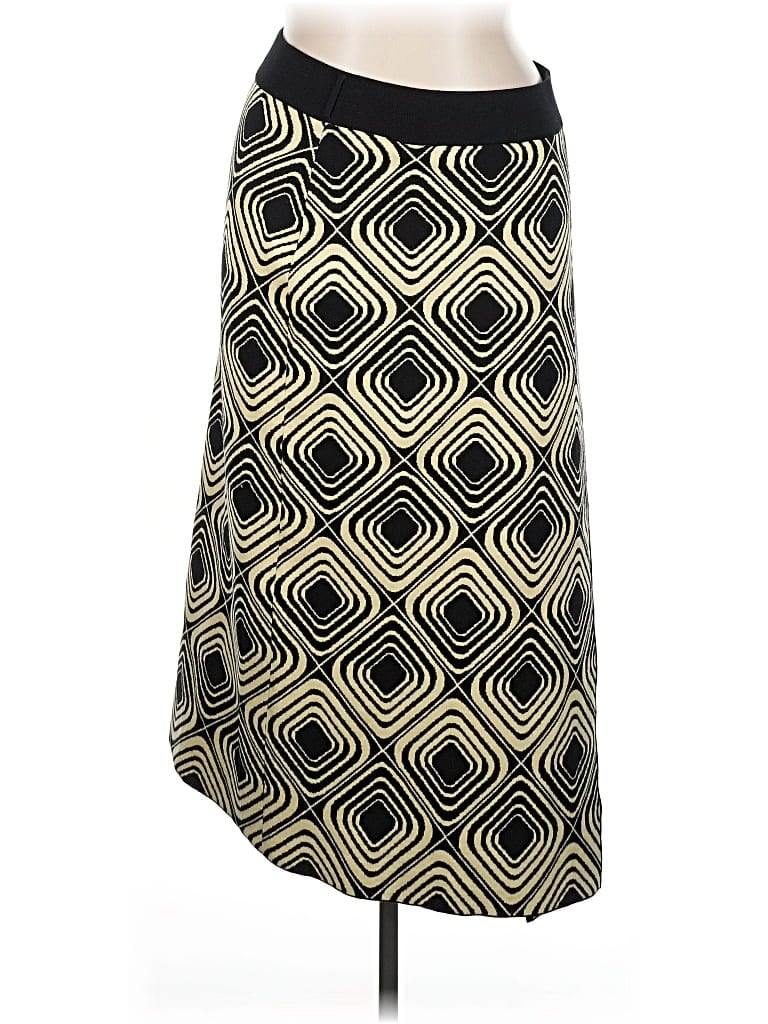 Pre-owned Tanya Taylor Wool Skirt In Gold