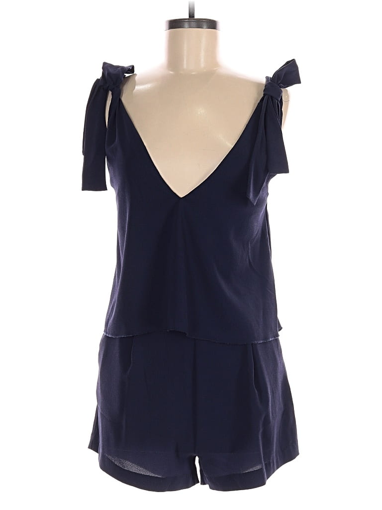 Pre-owned H&m Romper In Blue