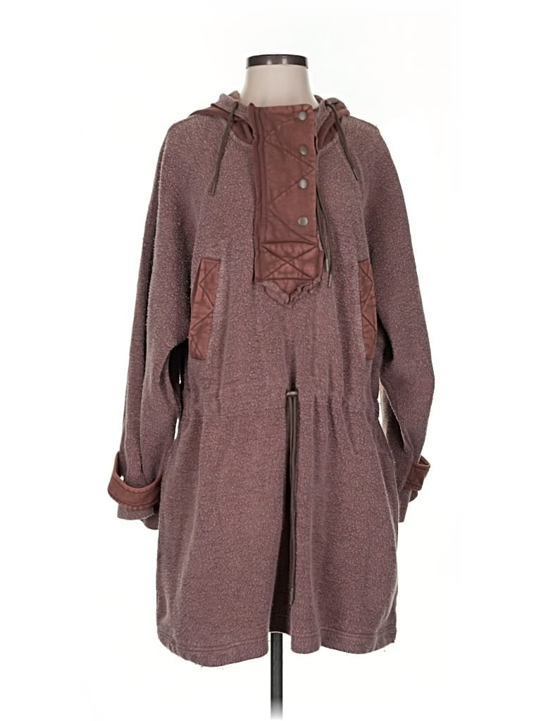 Pre-owned We The Free Pullover Sweater In Brown