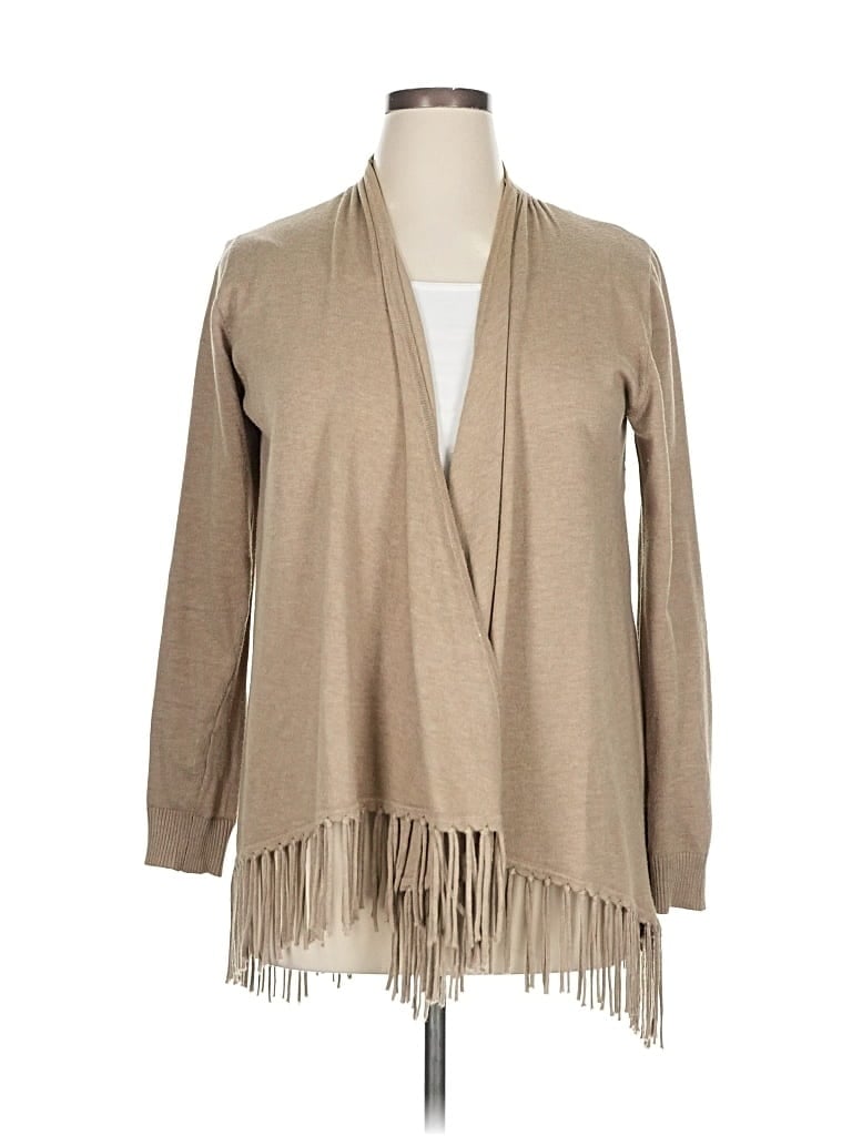 Pre-owned Joseph A Cardigan Sweater In Brown