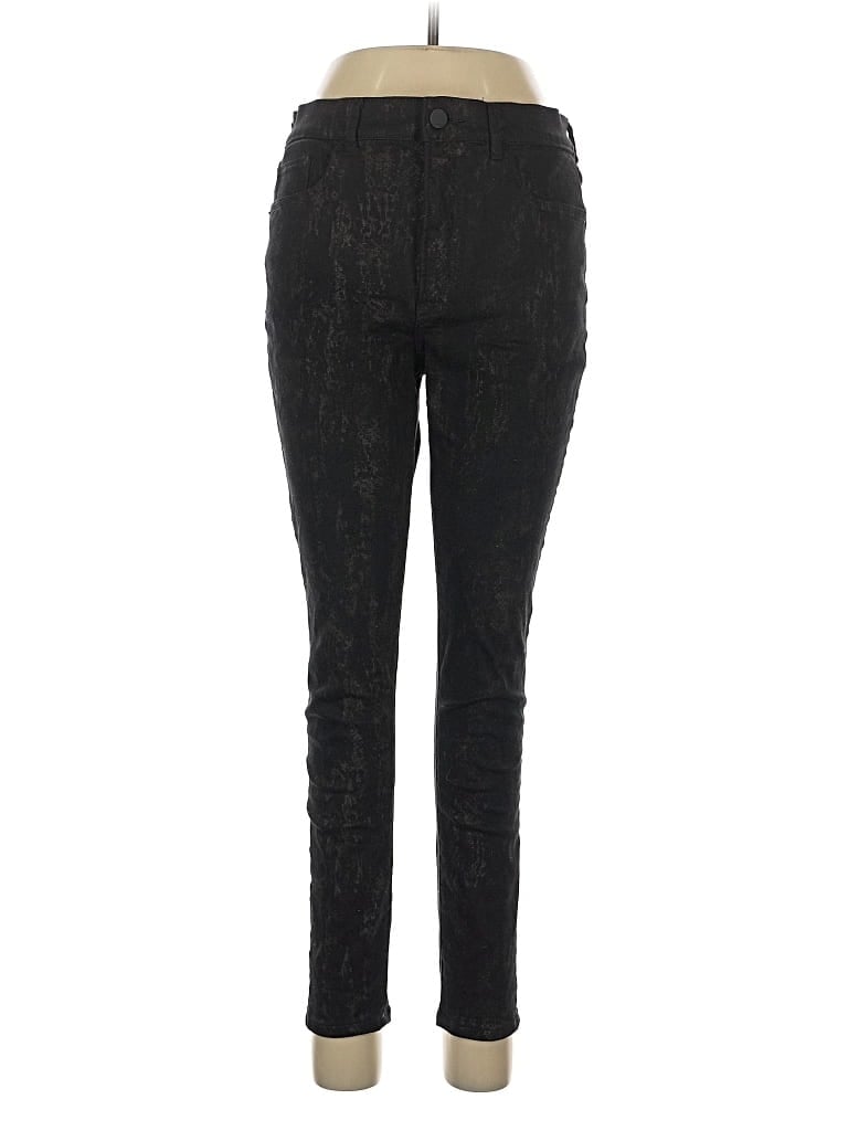 Pre-owned Express Outlet Jeggings In Black