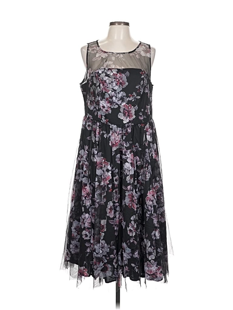 Pre-owned Torrid Cocktail Dress In Black