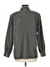 DressBarn Gray 3/4 Sleeve Button-Down Shirt Size M - photo 2