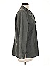 DressBarn Gray 3/4 Sleeve Button-Down Shirt Size M - photo 4