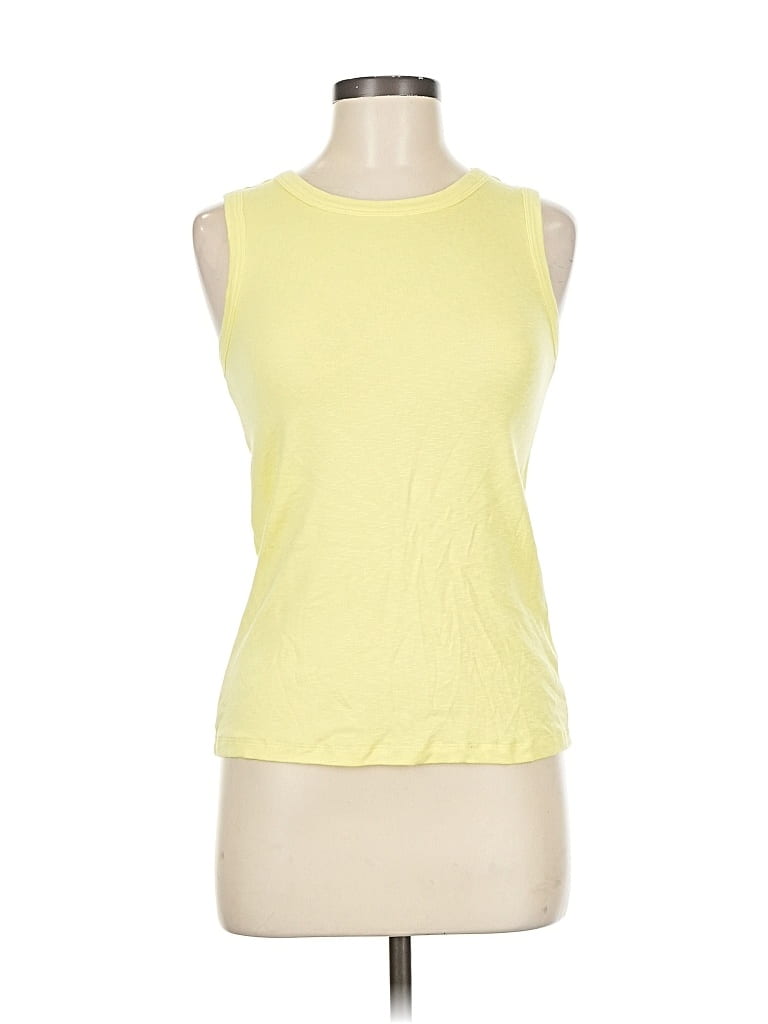 Pre-owned Rachel Zoe Tjx Sleeveless T-shirt In Yellow