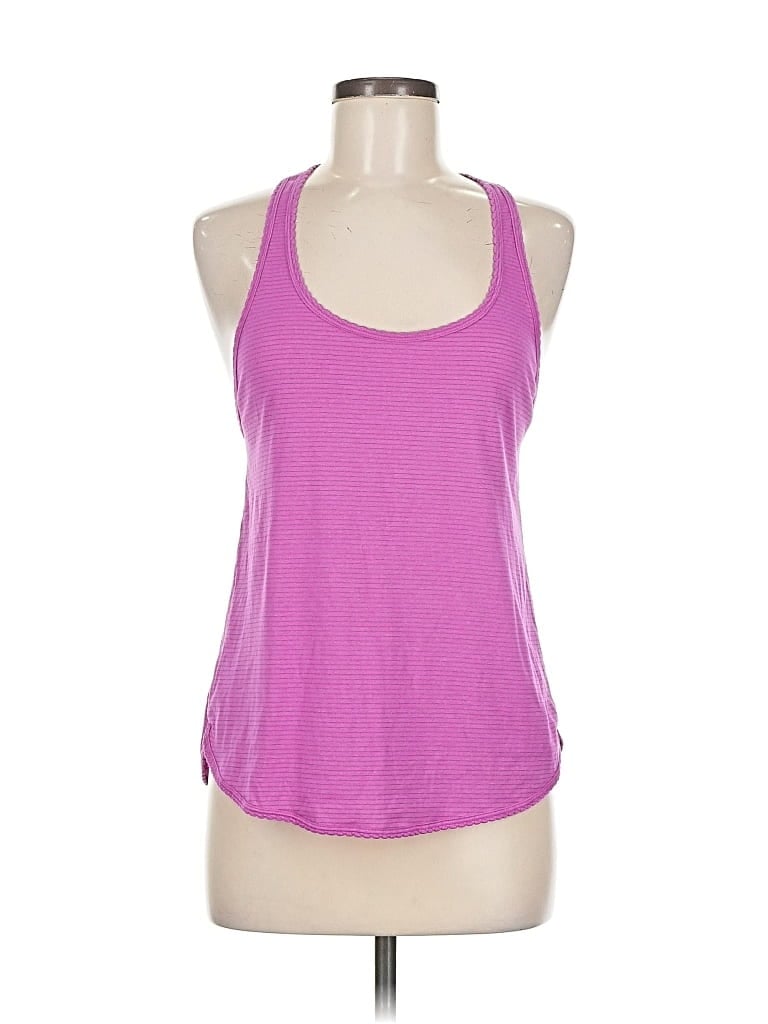 Pre-owned Lululemon Athletica Active Tank Top In Purple
