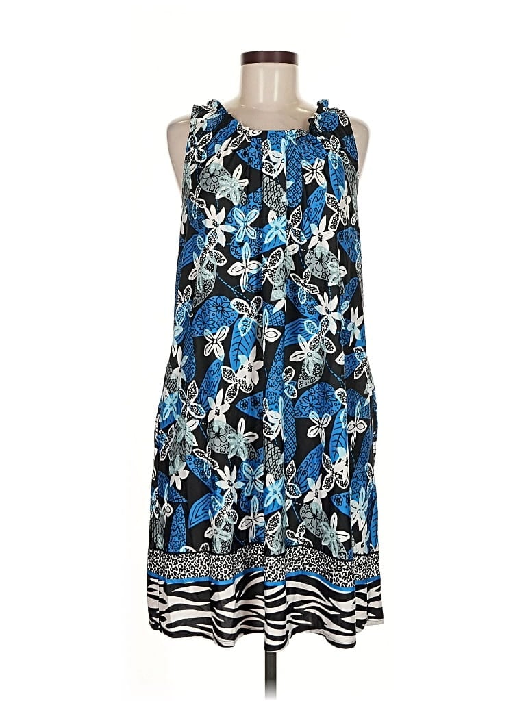 Pre-owned Coco Reef Casual Dress In Blue