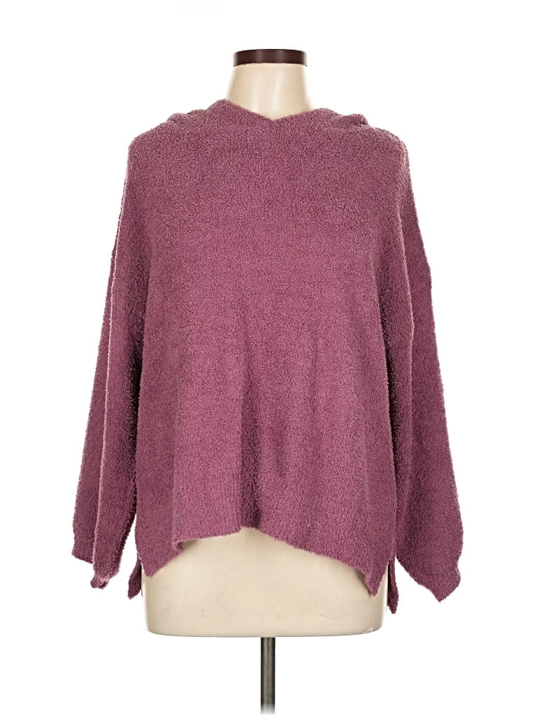 Pre-owned Grace & Lace Pullover Sweater In Burgundy