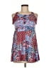 Michelle Jonas Paisley Blue Red Casual Dress Size 8 - photo 1