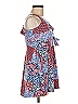 Michelle Jonas Paisley Blue Red Casual Dress Size 8 - photo 4