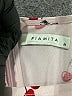 Piamita 100% Silk White Pink Blouse Size M - photo 6