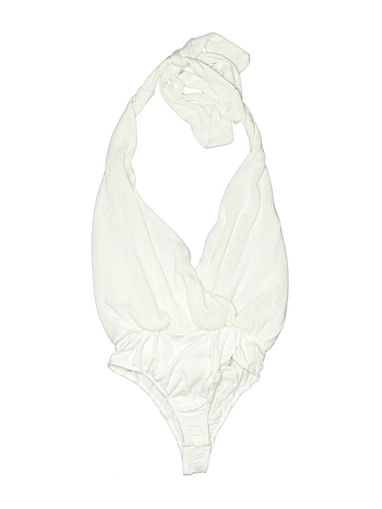 Pre-owned Lulus Bodysuit In White