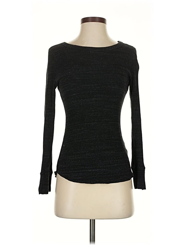 Pre-owned Lna Long Sleeve T-shirt In Black