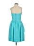 Alfred Angelo 100% Polyester Solid Teal Cocktail Dress Size 4 - photo 2