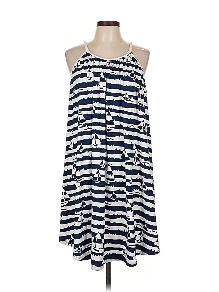 Pre-owned Indigo Casual Dress In Blue