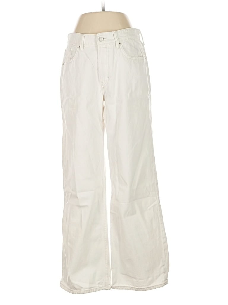 Pre-owned &denim By H&m Jeans In White