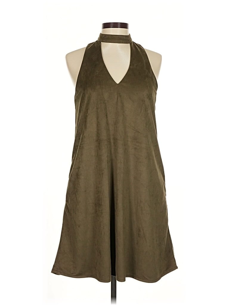 Pre-owned First Love Casual Dress In Brown