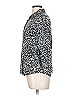 MG Collection Animal Print Black 3/4 Sleeve Blouse Size L - photo 5