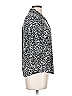 MG Collection Animal Print Black 3/4 Sleeve Blouse Size L - photo 4