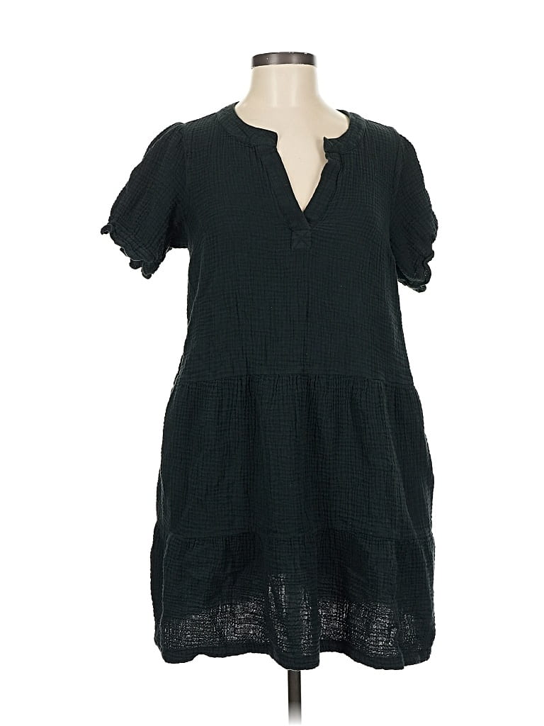 Pre-owned Marine Layer Casual Dress In Blue