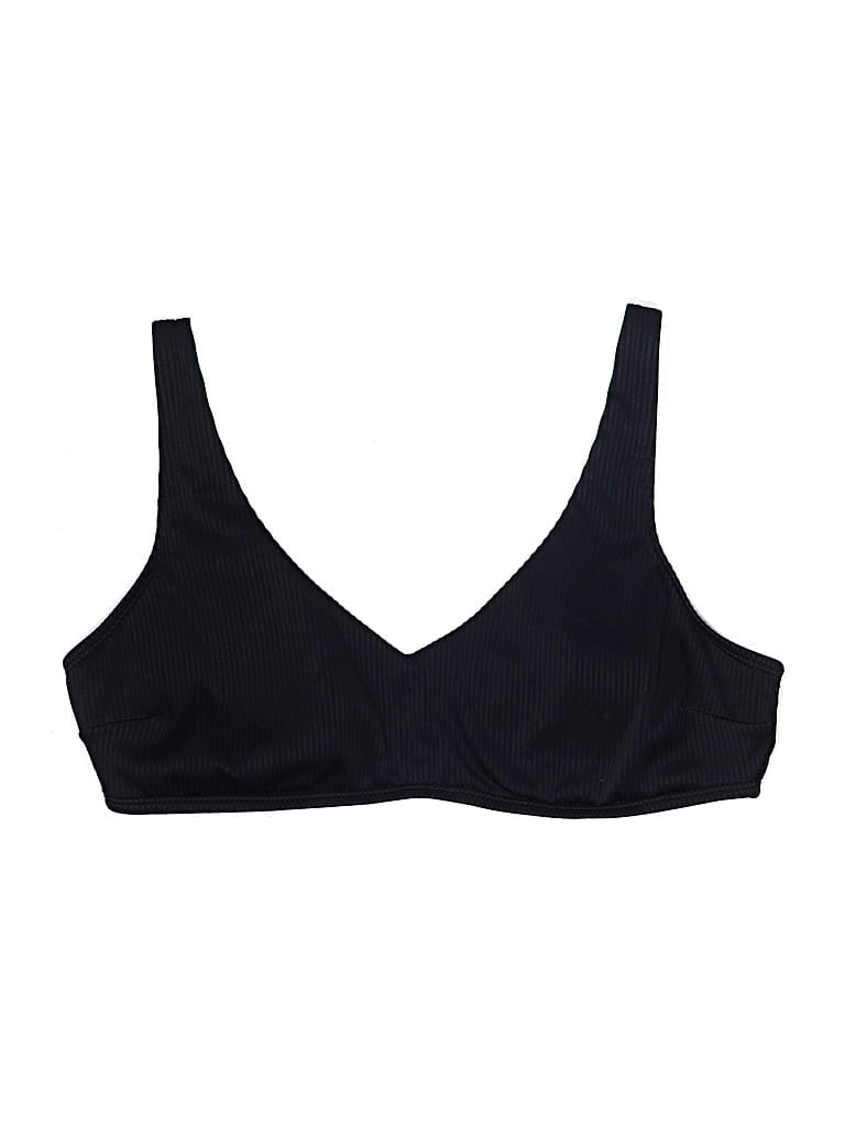 Pre-owned Hollister Swimsuit Top Black Swimwear