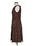 Coldwater Creek Tweed Brown Cocktail Dress Size 4 - photo 5