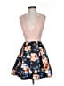 ASOS Floral Pink Cocktail Dress Size 4 - photo 1
