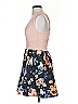 ASOS Floral Pink Cocktail Dress Size 4 - photo 5