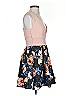 ASOS Floral Pink Cocktail Dress Size 4 - photo 4