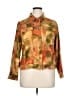 Christopher & Banks Print Gold Orange Jacket Size XL (petite) - photo 1