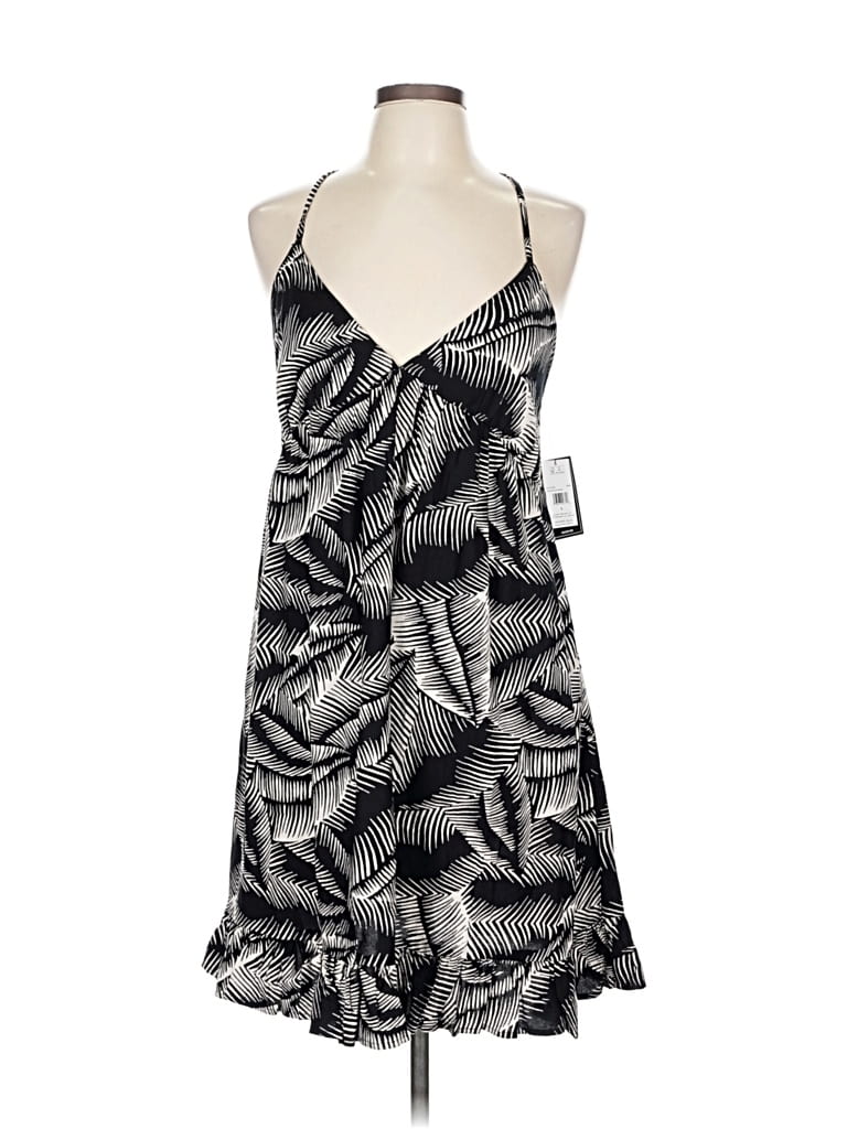 Pre-owned Volcom Cocktail Dress In Gray