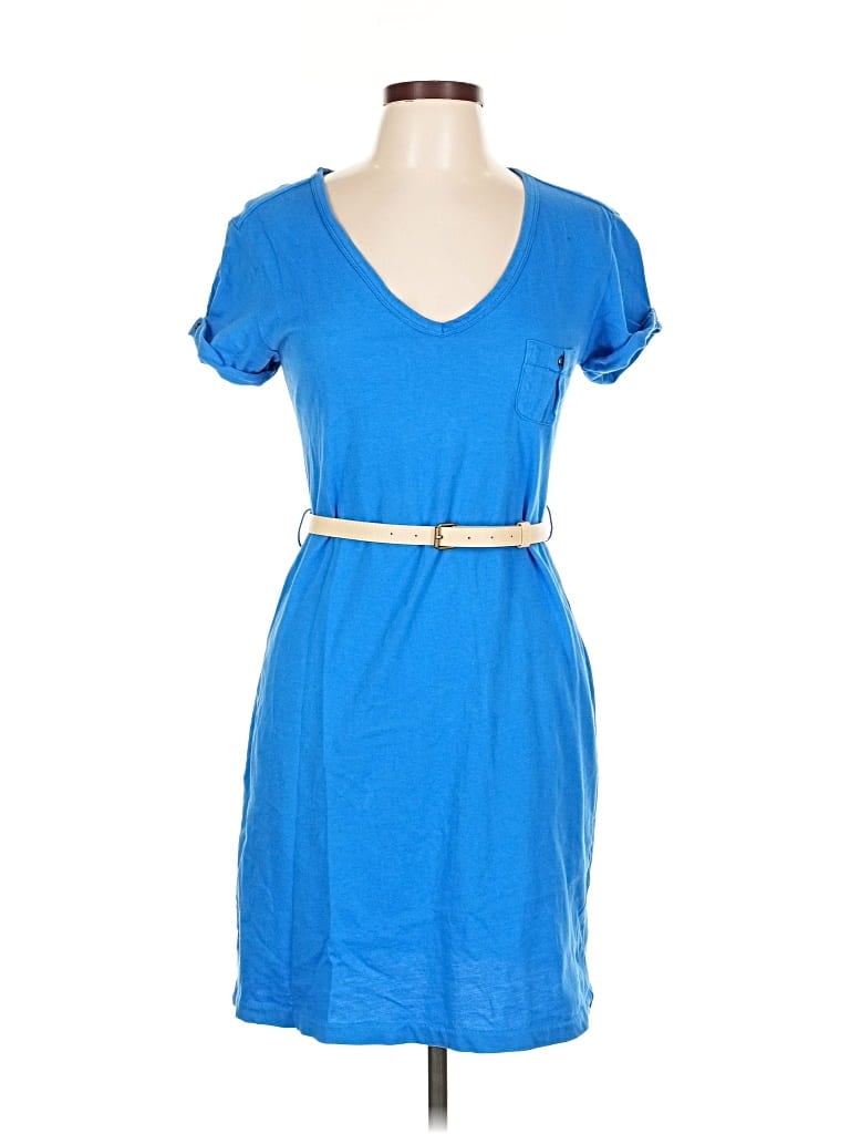 Pre-owned Mango Casual Dress In Blue