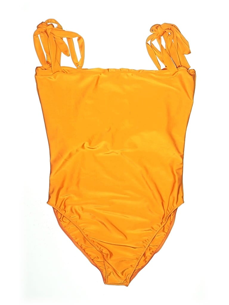 Pre-owned Rebdolls Swimsuit Bottoms In Orange